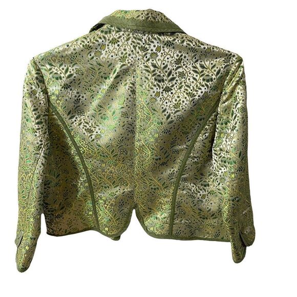 The Limited Green Floral Jacket Size MED - Picture 6 of 6